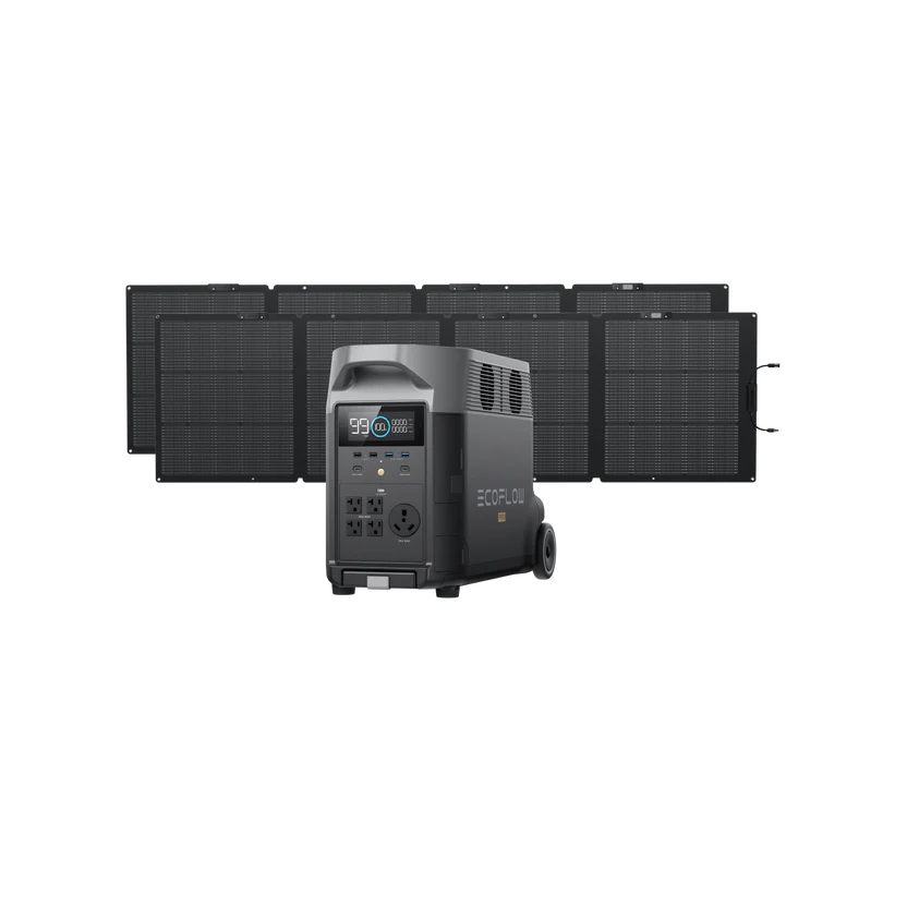 EcoFlow DELTA Pro Solar Generator (PV220W)