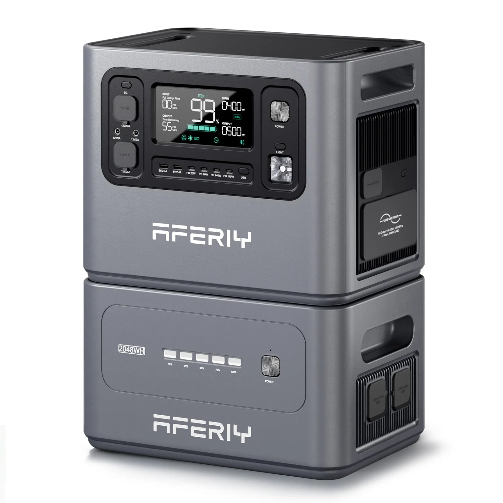 AFERIY P280 2800W Solar Generator Kit