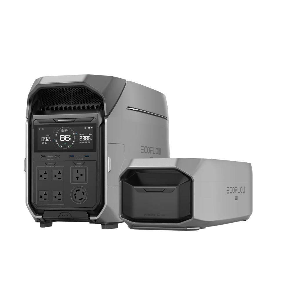 EcoFlow DELTA Pro + 220W Portable Solar Panel