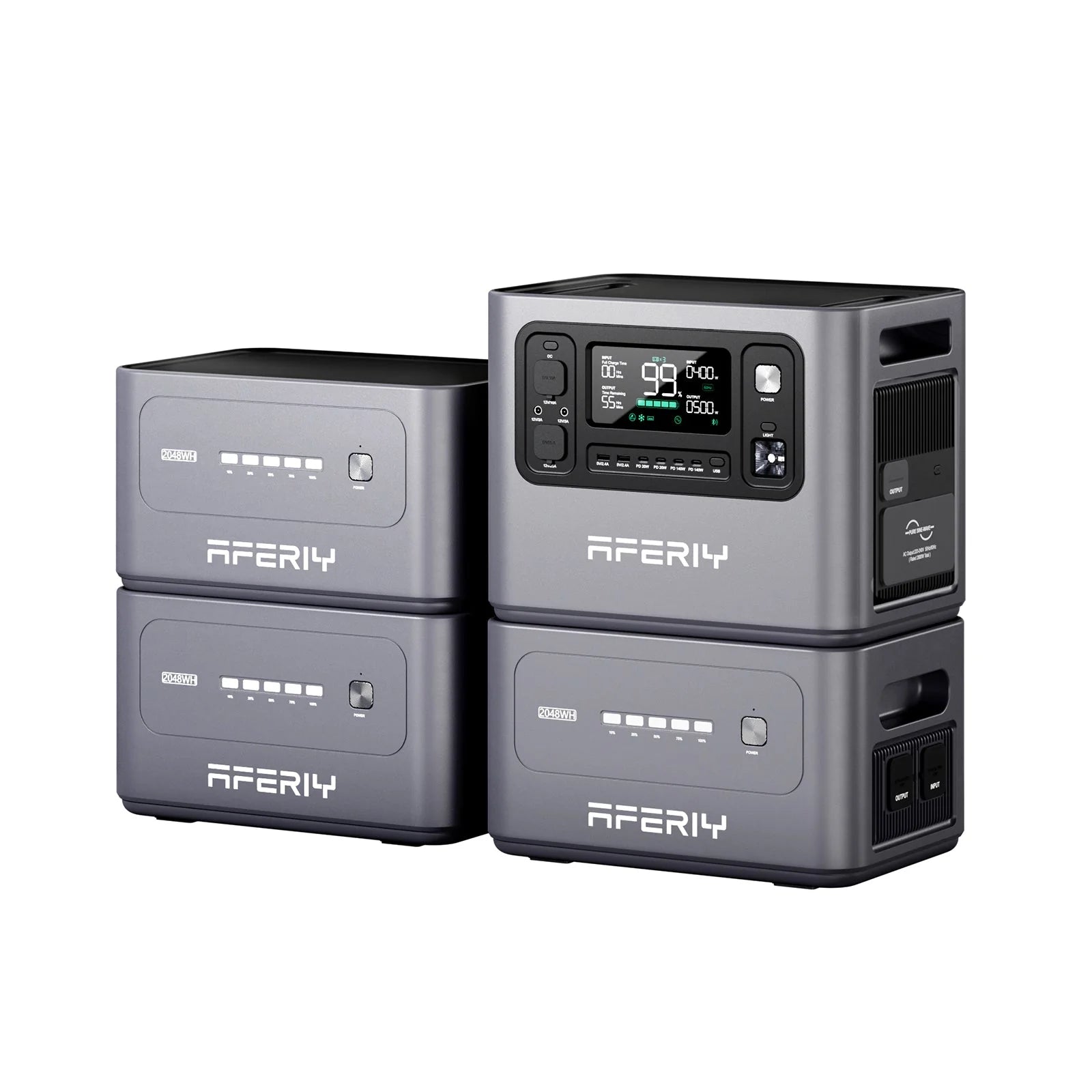 AFERIY P280 2800W Solar Generator Kit