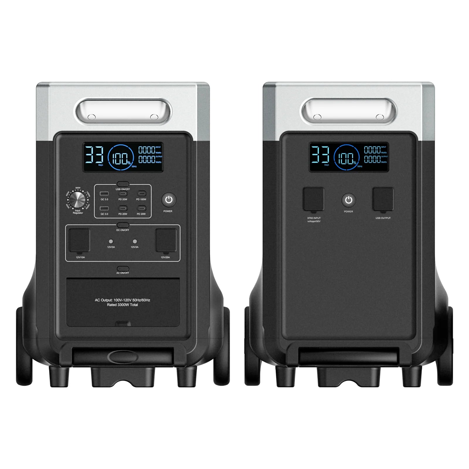 AFERIY P310 3600W Solar Generator Kit with 3840Wh Expansion Battery