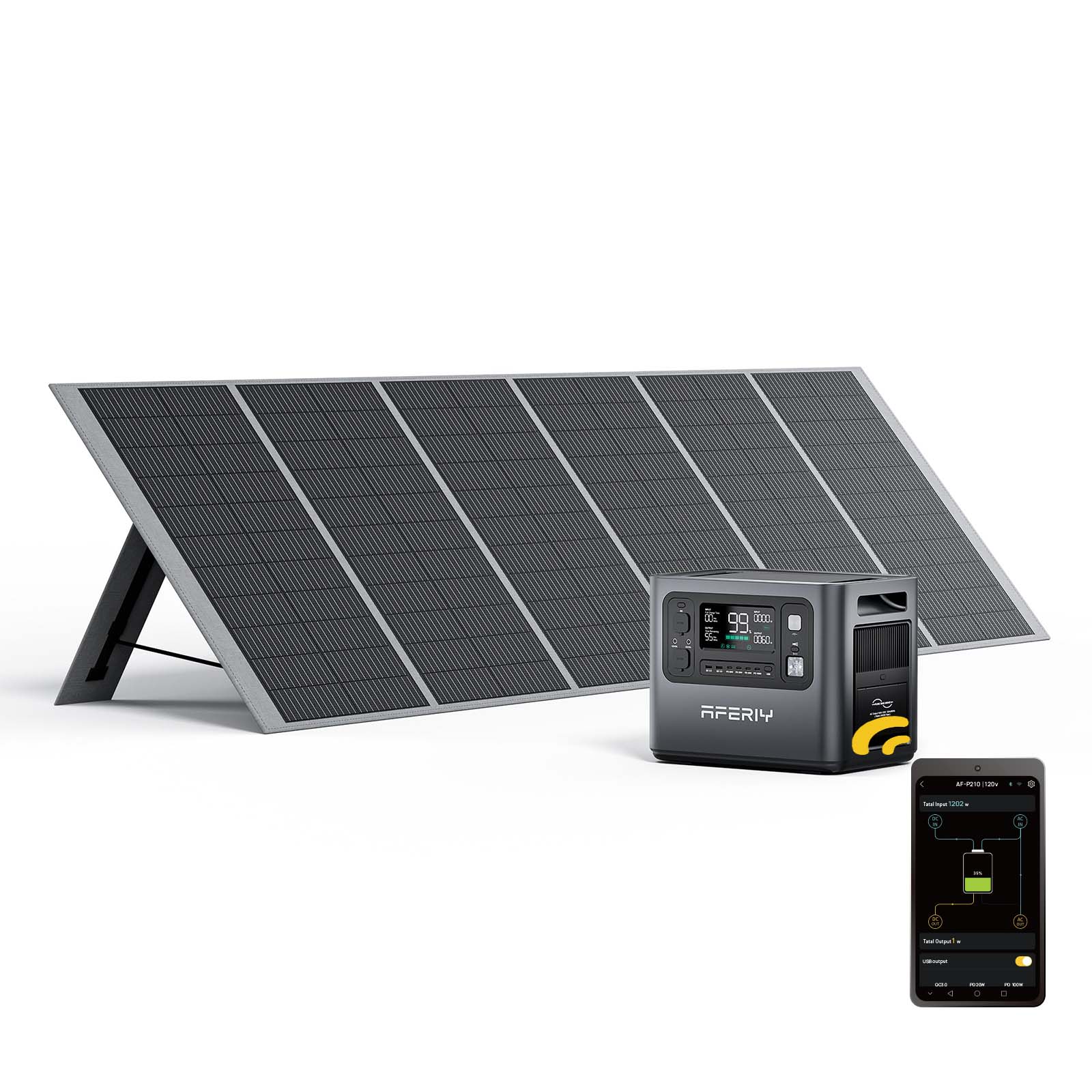AFERIY P210 Portable Power Station 2400W 2048Wh