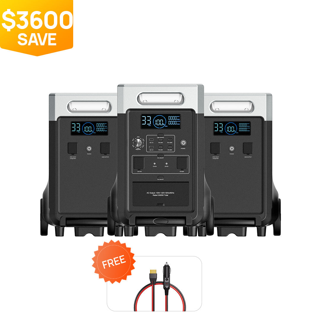 AFERIY P310 Portable Power Station with Expandable Capacity 3600W 3840Wh