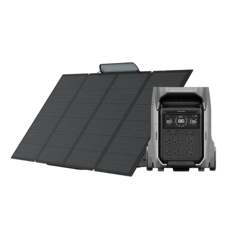 EcoFlow DELTA Pro + 220W Portable Solar Panel