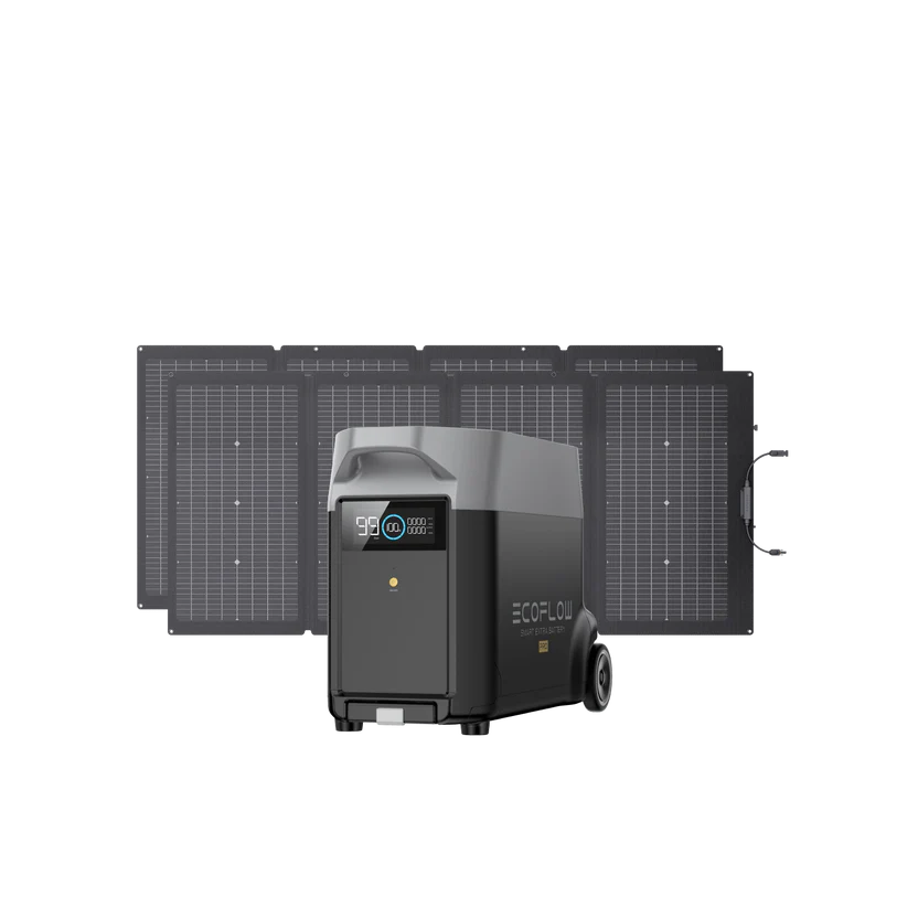 EcoFlow DELTA Pro Extra Battery + 2 × 220W Solar Panel