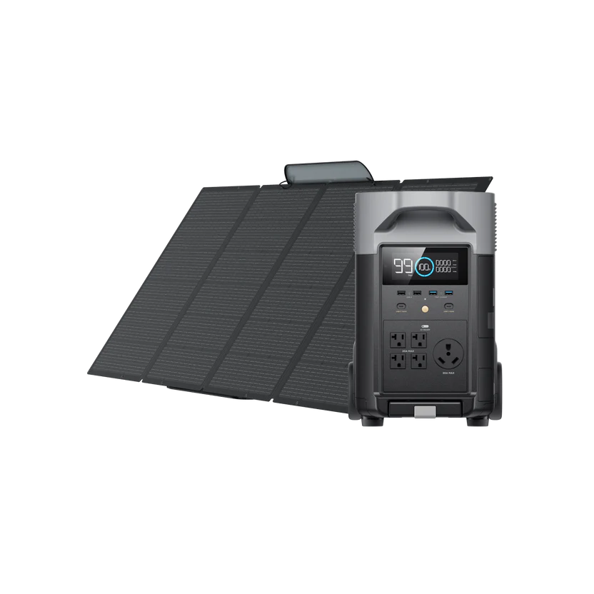 EcoFlow DELTA Pro Solar Generator (PV400W)