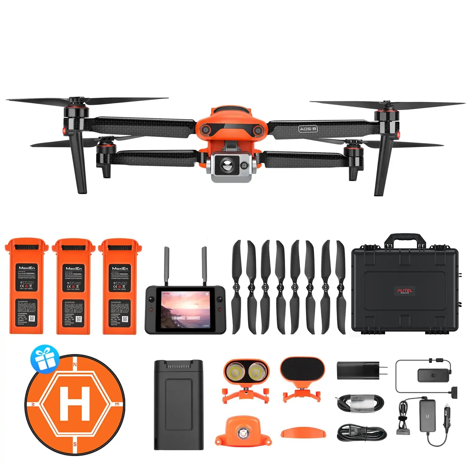 High-Performance Thermal & Visual Inspection Drone - EVO II Dual 640T V3