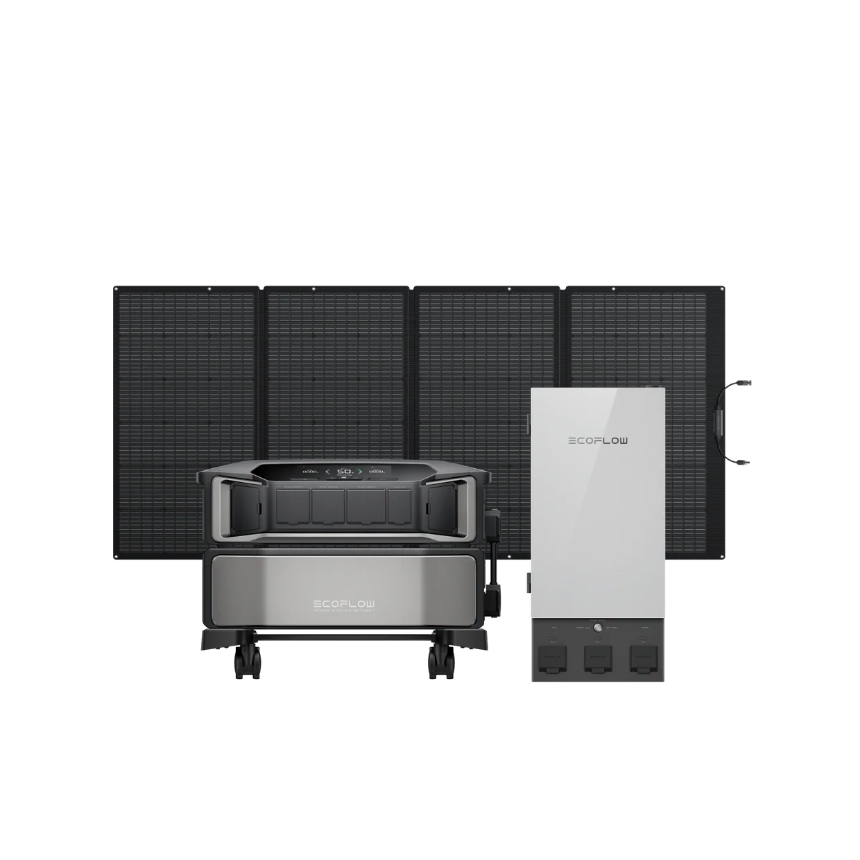 EcoFlow DELTA Pro Ultra + Smart Home Panel 2 + 400W Portable Solar Panel