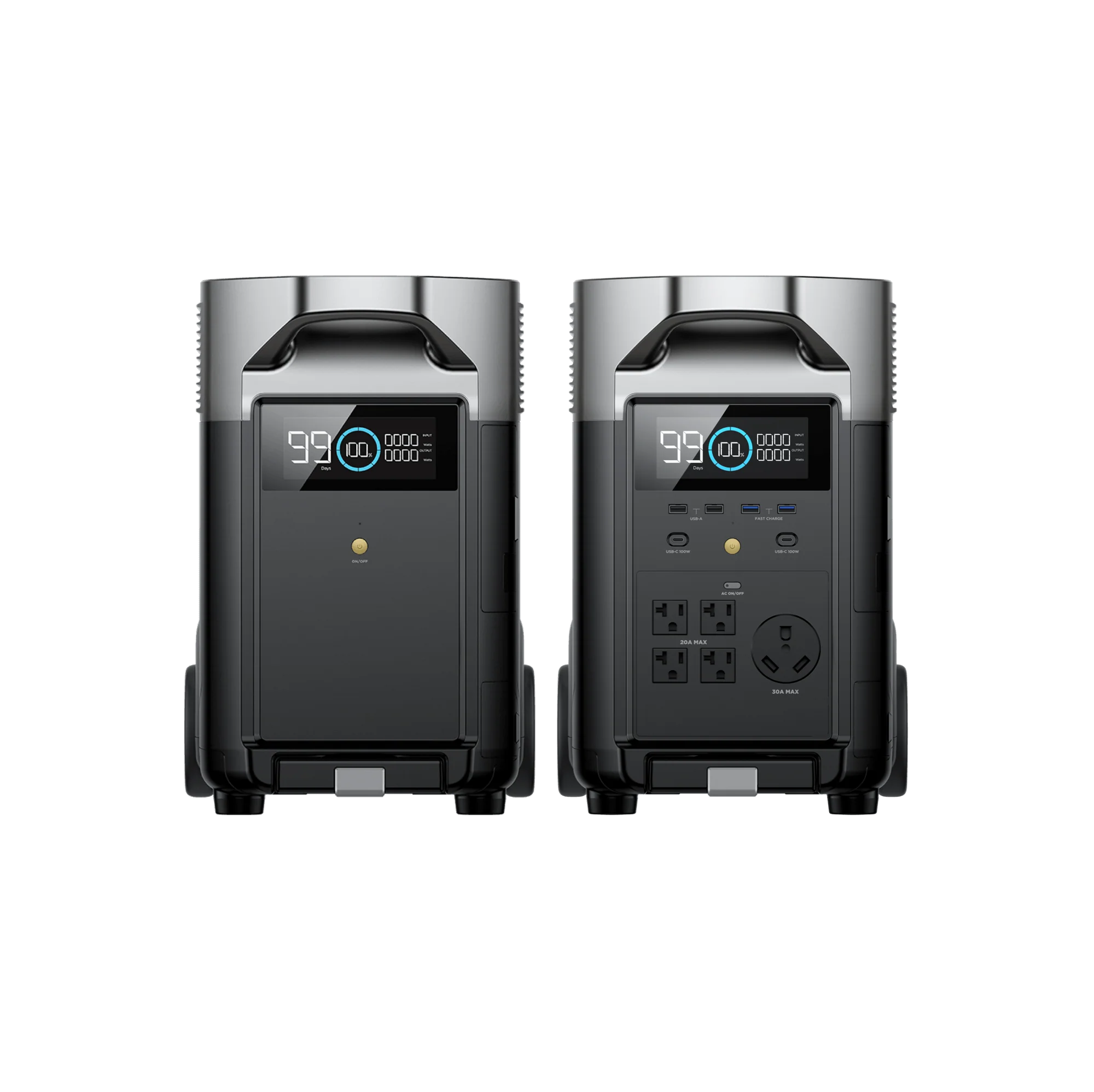 EcoFlow DELTA Pro + Smart Extra Battery + 800W Alternator Charger