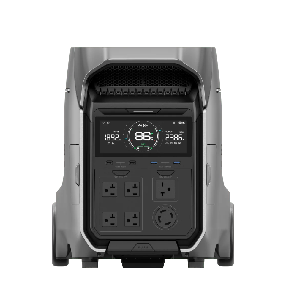 EcoFlow DELTA Pro + 220W Portable Solar Panel