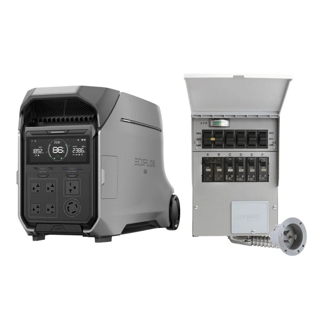 EcoFlow DELTA Pro + 220W Portable Solar Panel