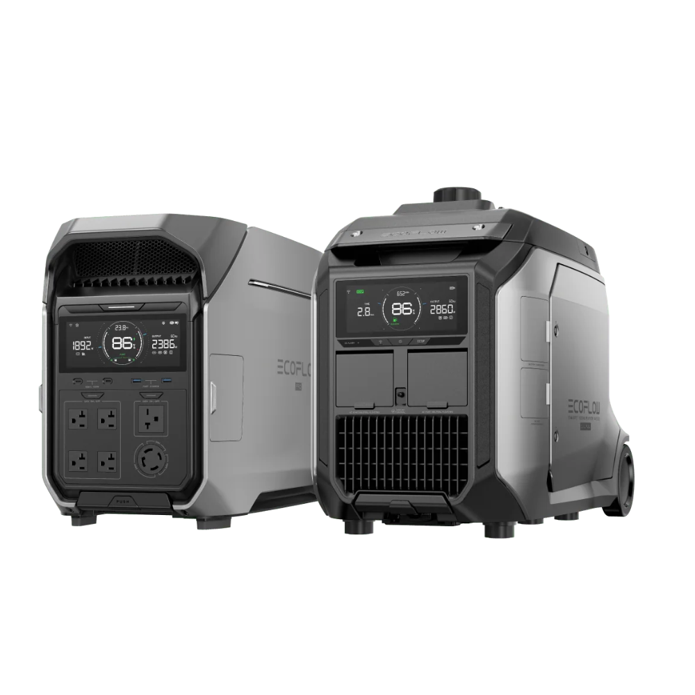 EcoFlow DELTA Pro + 220W Portable Solar Panel