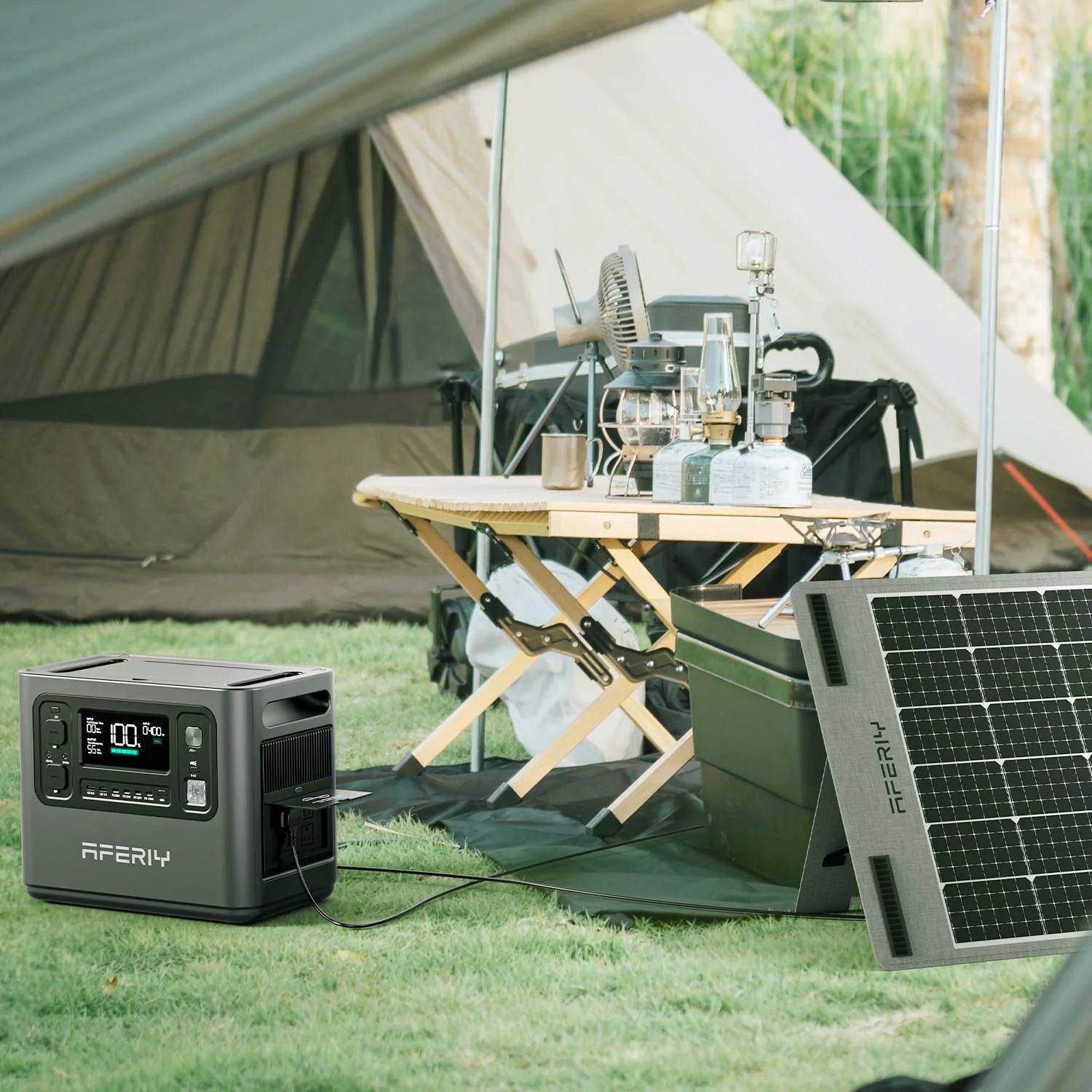AFERIY P110-D 1200W Solar Generator Kit