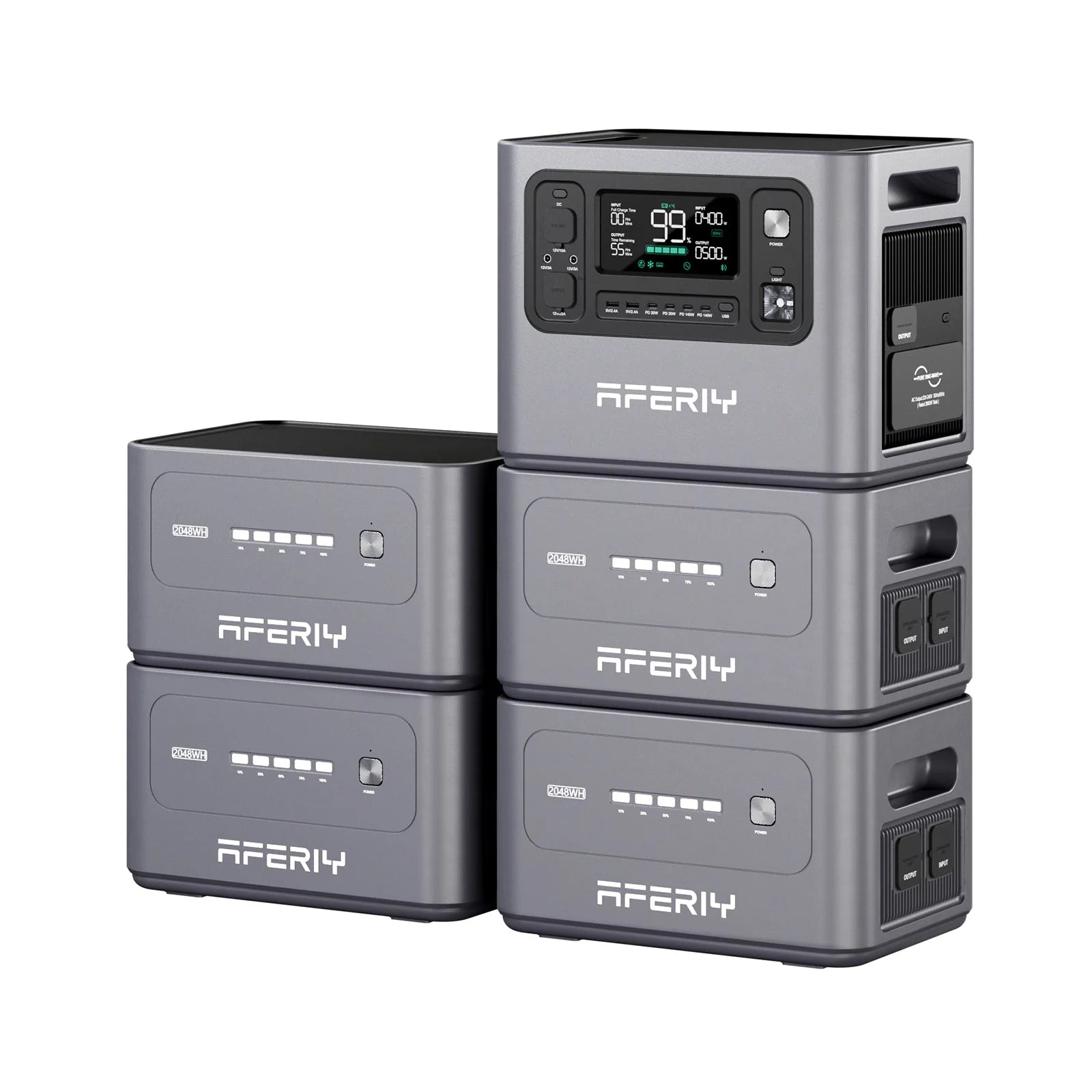 AFERIY P280 2800W Solar Generator Kit