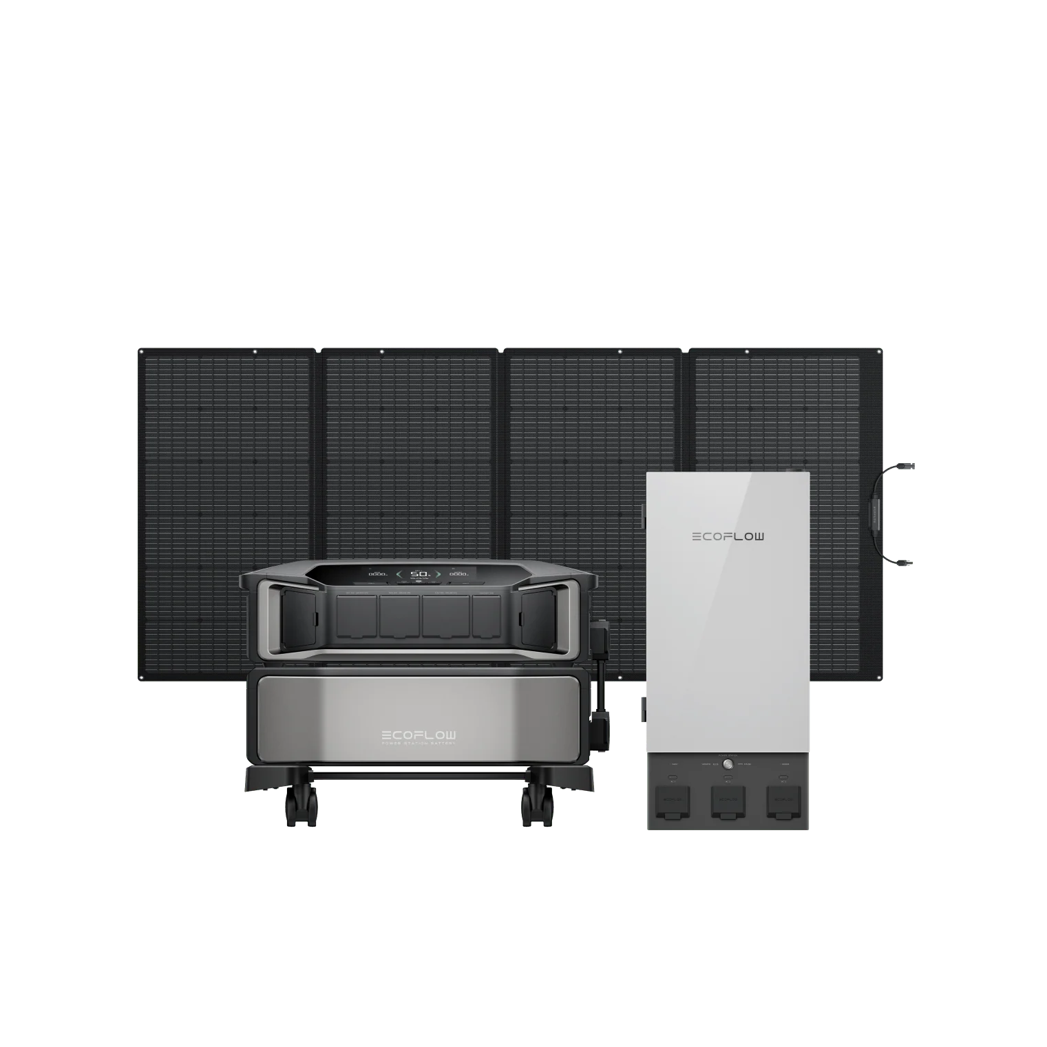 EcoFlow DELTA Pro Ultra + Smart Home Panel 2 + 400W Portable Solar Panel + Free Monitor