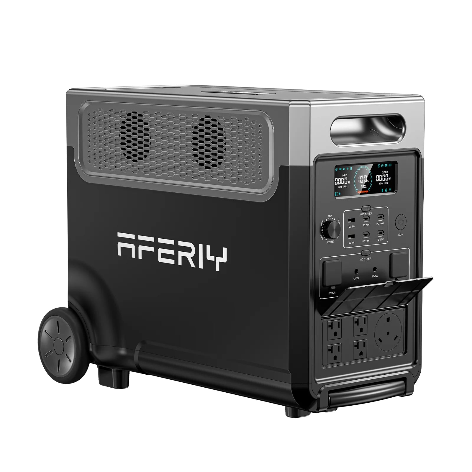 AFERIY P310 3600W Solar Generator Kit with 3840Wh Expansion Battery