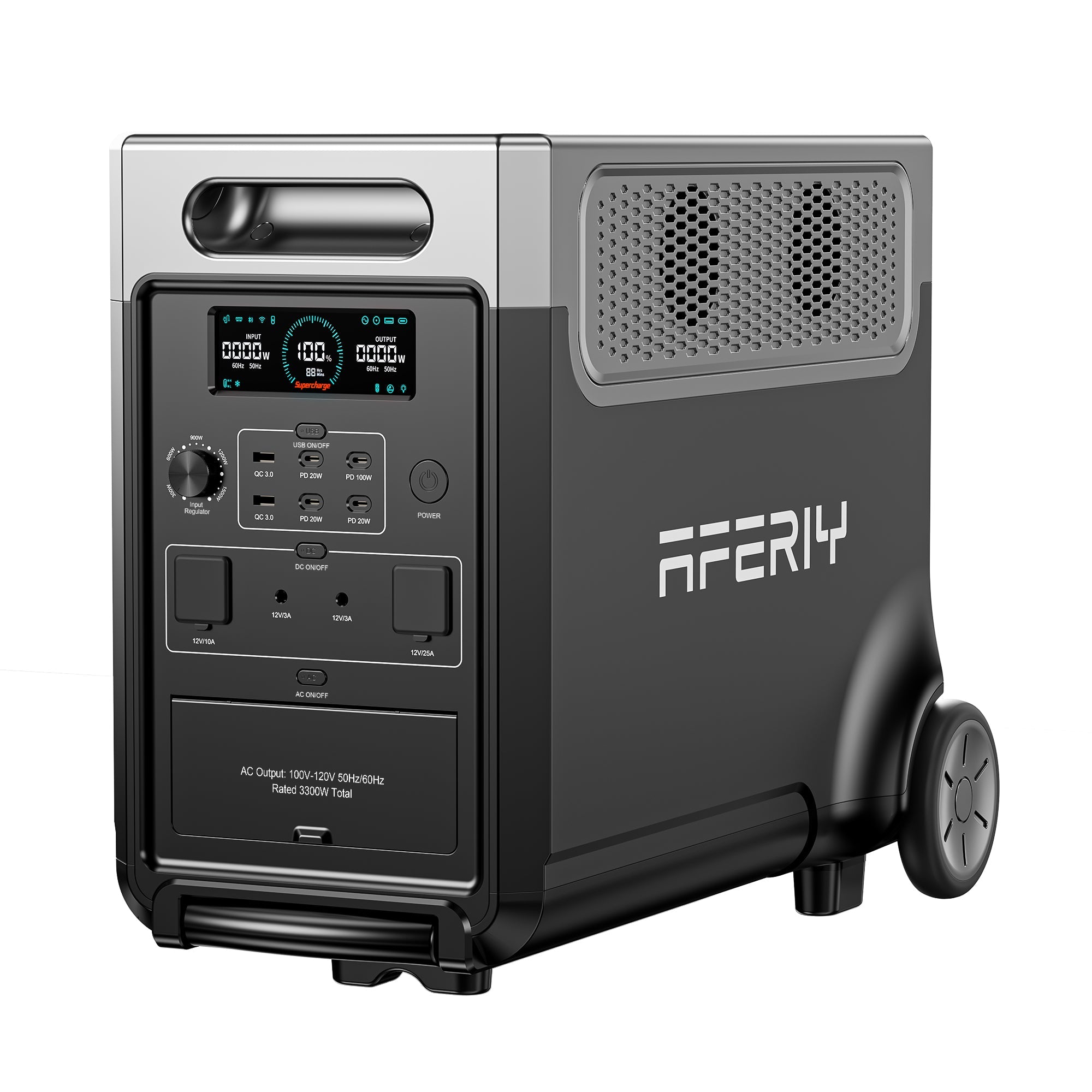 AFERIY P310 Portable Power Station with Expandable Capacity 3600W 3840Wh