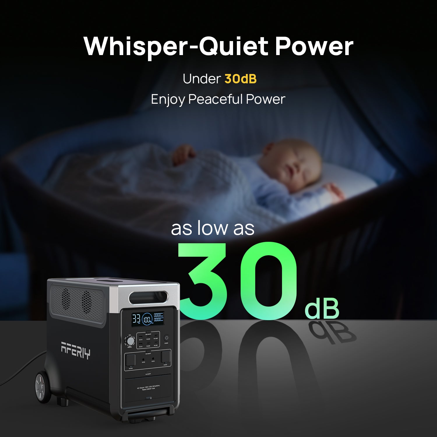 AFERIY P310 Portable Power Station with Expandable Capacity 3600W 3840Wh