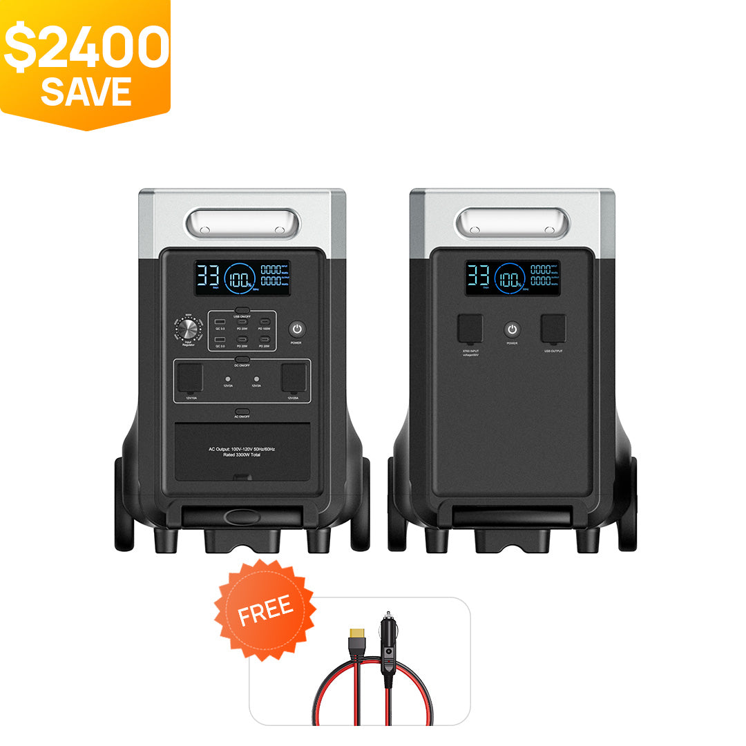 AFERIY P310 Portable Power Station with Expandable Capacity 3600W 3840Wh