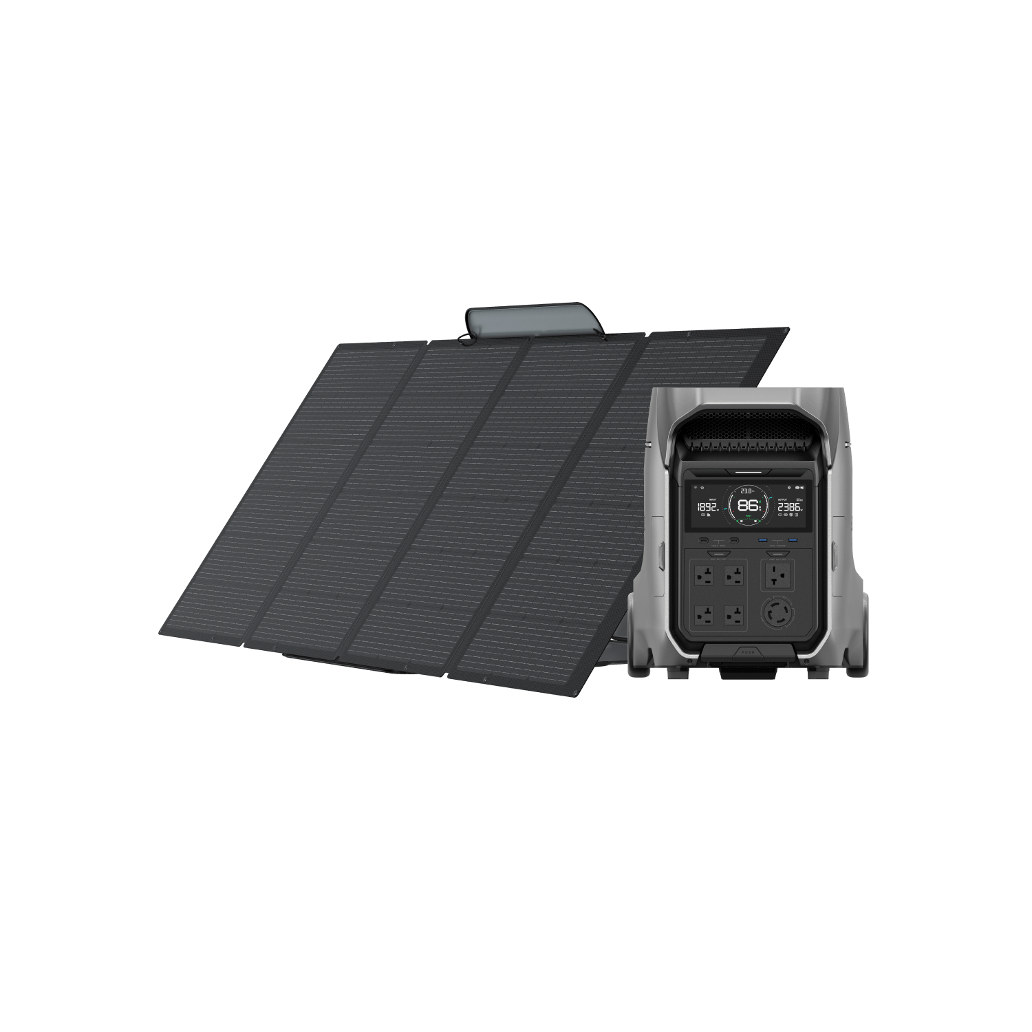 EcoFlow DP3 (Members-only) DELTA Pro 3 + 400W Portable Solar Panel EcoFlow DELTA Pro 3 Portable Power Station (UL9540 Certificated)