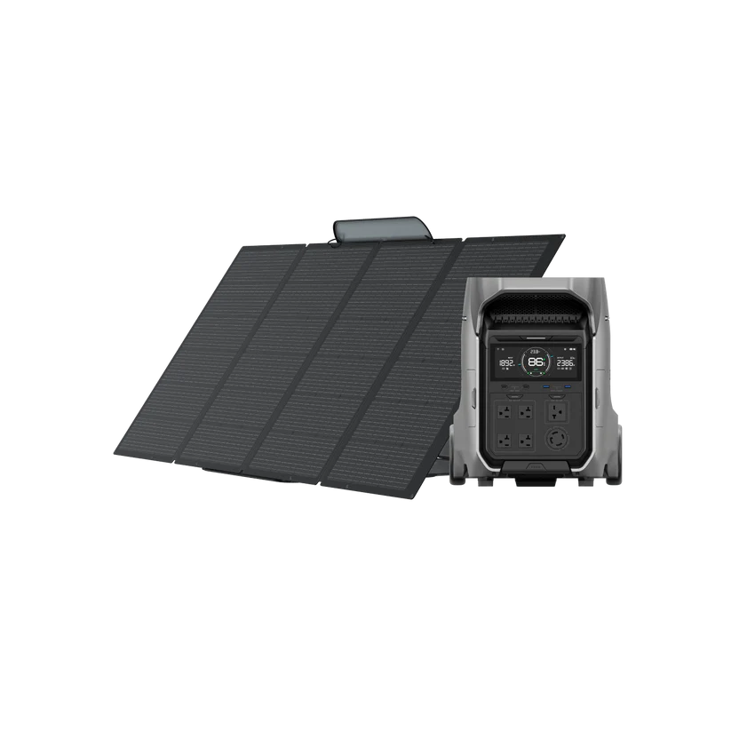 EcoFlow DELTA Pro 3 Solar Generator (PV400W)