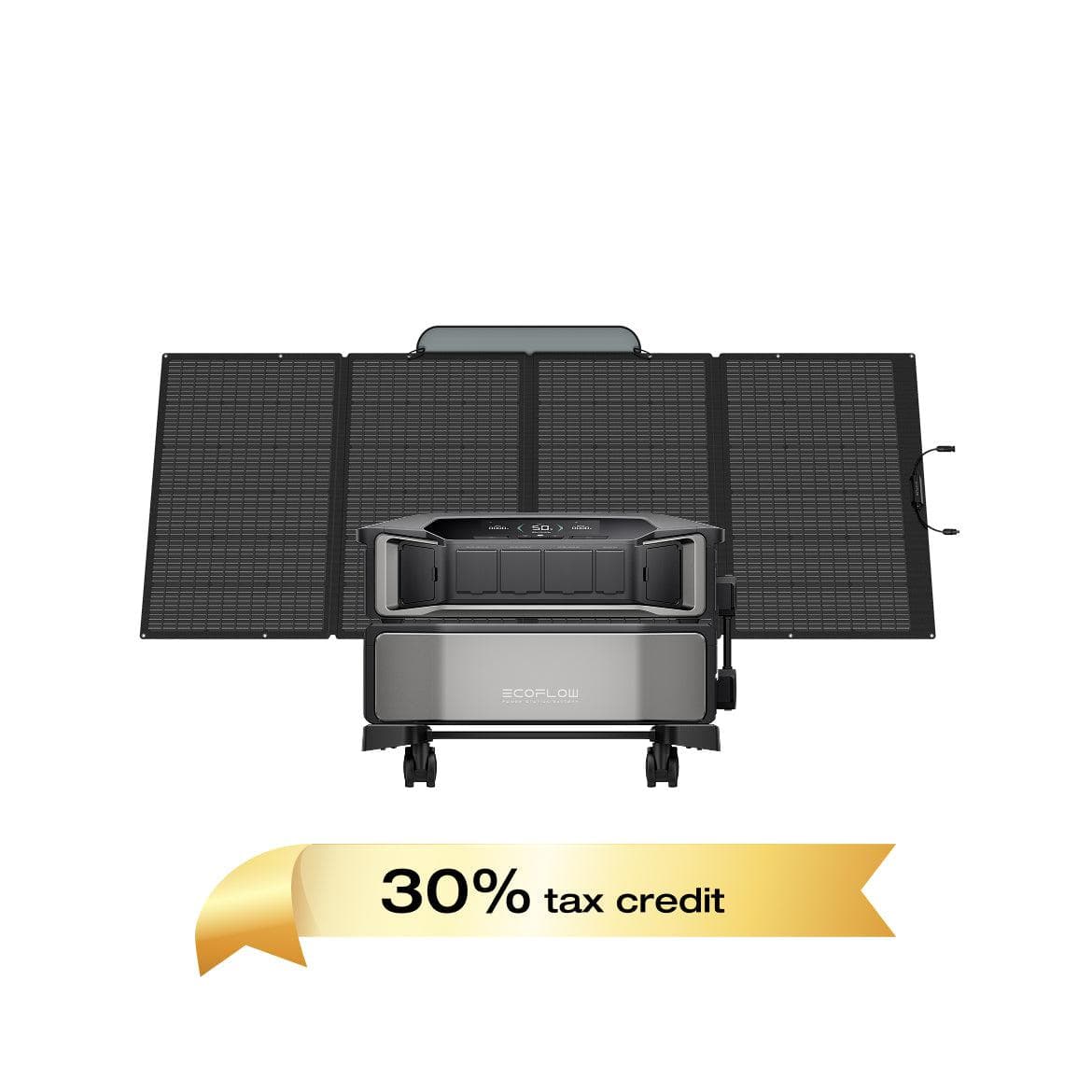 EcoFlow DELTA Pro Ultra (1*Inverter + 1*Battery) + 400W Portable Solar Panel  - Flash Sale