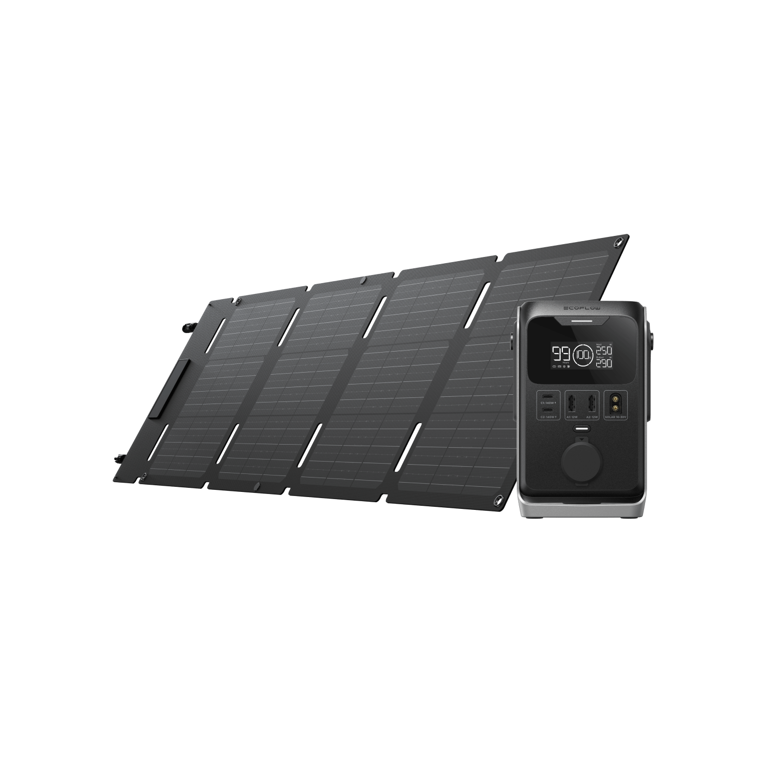 EcoFlow US TRAIL 300 DC (288Wh) + 45W Solar Panel + Free RAPID 30W GaN Charger EcoFlow TRAIL Series DC Portable Power Station